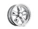 American Racing Classic 200S Polished Wheel; 17x8; 0mm Offset (20-24 Jeep Gladiator JT)