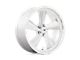 US Mag TS Polished Wheel; Right Directional; 22x10.5; 0mm Offset (07-18 Jeep Wrangler JK)