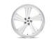 US Mag TS Polished Wheel; Right Directional; 22x10.5; 0mm Offset (99-04 Jeep Grand Cherokee WJ)