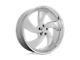 US Mag Desperado Chrome Wheel; Right Directional; 24x9; 1mm Offset (11-21 Jeep Grand Cherokee WK2)