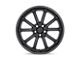 US Mag Rambler Gloss Black with Matte Black Wheel; 22x9; 1mm Offset (11-21 Jeep Grand Cherokee WK2)