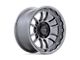 KMC Wrath Matte Anthracite Wheel; 17x8.5; -10mm Offset (20-24 Jeep Gladiator JT)