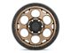 KMC Dirty Harry Matte Bronze with Black Lip Wheel; 18x8.5; 0mm Offset (20-24 Jeep Gladiator JT)