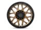 KMC Grenade Off-Road Matte Bronze with Matte Black Lip Wheel; 18x8.5; 0mm Offset (20-24 Jeep Gladiator JT)