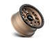 KMC Grenade Off-Road Matte Bronze with Matte Black Lip Wheel; 17x9; -12mm Offset (20-24 Jeep Gladiator JT)