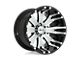 HELO HE917 Gloss Black Machined Wheel; 20x9; 0mm Offset (05-10 Jeep Grand Cherokee WK)