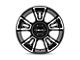 HELO HE914 Gloss Black Machined Wheel; 20x9; 0mm Offset (20-24 Jeep Gladiator JT)