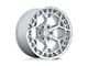 Fuel Wheels Charger Gloss Silver with Machined Face Wheel; 17x9; 1mm Offset (99-04 Jeep Grand Cherokee WJ)