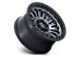 Fuel Wheels Rincon Matte Gunmetal with Black Lip Wheel; 17x8.5; -1mm Offset (20-24 Jeep Gladiator JT)