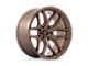 Fuel Wheels Flux Platinum Bronze Wheel; 22x12; -44mm Offset (07-18 Jeep Wrangler JK)