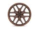 Fuel Wheels Flux Platinum Bronze Wheel; 22x12; -44mm Offset (05-10 Jeep Grand Cherokee WK)