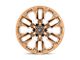 Fuel Wheels Flame Platinum Bronze Wheel; 20x9; 1mm Offset (20-24 Jeep Gladiator JT)