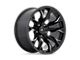 Fuel Wheels Flame Gloss Black Milled Wheel; 20x10; -18mm Offset (99-04 Jeep Grand Cherokee WJ)