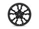 Fuel Wheels Flame Gloss Black Milled Wheel; 20x10; -18mm Offset (20-24 Jeep Gladiator JT)