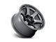 Fuel Wheels Rush Matte Gunmetal Wheel; 20x9; 1mm Offset (11-21 Jeep Grand Cherokee WK2)