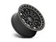 Fuel Wheels Trigger Matte Black with Dark Tint Wheel; 17x9; 1mm Offset (20-24 Jeep Gladiator JT)