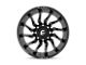 Fuel Wheels Saber Gloss Black Milled Wheel; 20x9; 1mm Offset (07-18 Jeep Wrangler JK)