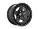 Fuel Wheels Warp Satin Black Wheel; 20x9; 1mm Offset (22-24 Jeep Grand Cherokee WL)