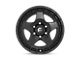 Fuel Wheels Warp Satin Black Wheel; 20x9; 1mm Offset (05-10 Jeep Grand Cherokee WK)