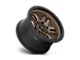 Fuel Wheels Ammo Matte Bronze with Black Bead Ring Wheel; 20x9; 1mm Offset (07-18 Jeep Wrangler JK)