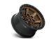 Fuel Wheels Kicker Matte Bronze with Black Bead Ring Wheel; 20x9; 1mm Offset (20-24 Jeep Gladiator JT)