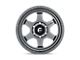 Fuel Wheels Shok Matte Anthracite Wheel; 20x9; 1mm Offset (99-04 Jeep Grand Cherokee WJ)