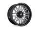 Fuel Wheels Ignite Gloss Black Milled Wheel; 20x9; 1mm Offset (20-24 Jeep Gladiator JT)