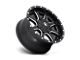 Fuel Wheels Maverick Matte Black Milled Wheel; 17x8.5; 25mm Offset (14-23 Jeep Cherokee KL)