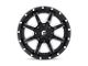 Fuel Wheels Maverick Matte Black Milled Wheel; 17x8.5; 25mm Offset (07-18 Jeep Wrangler JK)