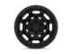 Black Rhino Convoy Matte Black Wheel; 17x8.5; -18mm Offset (18-24 Jeep Wrangler JL)