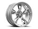 American Racing Torq Thrust II Polished Wheel; 16x8; -11mm Offset (07-18 Jeep Wrangler JK)