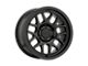 KMC Bully OL Satin Black Wheel; 16x8; 0mm Offset (07-18 Jeep Wrangler JK)