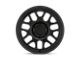 KMC Bully OL Satin Black Wheel; 16x8; 0mm Offset (99-04 Jeep Grand Cherokee WJ)