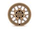 KMC Bully OL Matte Bronze Wheel; 16x8; 0mm Offset (07-18 Jeep Wrangler JK)