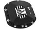 AFE Pro Series Front and Rear Differential Covers with Machined Fins and 75w-90 Gear Oil; Black; Dana 30/Dana 44 (97-18 Jeep Wrangler TJ & JK, Excluding Rubicon)