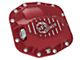 AFE Pro Series Front Differential Cover with Machined Fins; Red; Dana M186 (18-25 Jeep Wrangler JL, Excluding Rubicon)