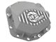 AFE Street Series Rear Differential Cover Raw with Machined Fins; Raw; Dana M200 (18-25 Jeep Wrangler JL, Excluding Rubicon)