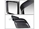 OE Style Manual Mirror; Passenger Side; Textured Black (07-18 Jeep Wrangler JK)