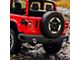 Steel Rear Bumper with D-Ring Shackles; Black (18-25 Jeep Wrangler JL)