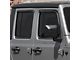 Tape-On Wind Deflectors Window Visors; Smoked (18-25 Jeep Wrangler JL 4-Door)