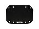 Westin Spare Tire Mount Delete; Textured Black (18-25 Jeep Wrangler JL)