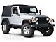 SEC10 Side Accent Decal with XT Logo; Silver (66-24 Jeep CJ5, CJ7, Wrangler YJ, TJ, JK & JL)