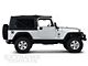 SEC10 Side Accent Decal with XT Logo; Gloss Black (66-24 Jeep CJ5, CJ7, Wrangler YJ, TJ, JK & JL)