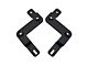 Fishbone Offroad 40 to 42-Inch LED Light Bar Cowl Light Mounting Brackets (20-24 Jeep Gladiator JT)