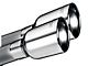 Borla Climber Exhaust System Exhaust Tips; 3.50-Inch; Polished (20-24 Jeep Gladiator JT)