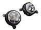 KC HiLiTES 7-Inch Gravity Pro LED Headlights; Black Housing; Clear Lens (20-25 Jeep Gladiator JT)