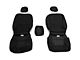 ARB Seat Skin Front Seat Covers; Black (20-25 Jeep Gladiator JT)