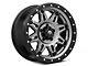 Fuel Wheels Hostage III Gunmetal and Black Wheel; 17x9; 1mm Offset (20-25 Jeep Gladiator JT)