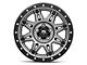 Fuel Wheels Hostage III Gunmetal and Black Wheel; 17x9; 1mm Offset (20-25 Jeep Gladiator JT)