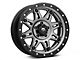 Fuel Wheels Hostage III Gunmetal and Black Wheel; 17x9; 1mm Offset (20-25 Jeep Gladiator JT)